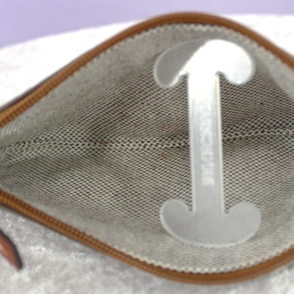 Dooney & Bourke Pebble Grain Satchel Tote Bag with Wallet & Wristlet Set – Taupe - Picture 12 of 16